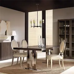 LA ROCHELLI - Lampara de Techo 6 Luces Molecular E27 Mod Grecia Negro