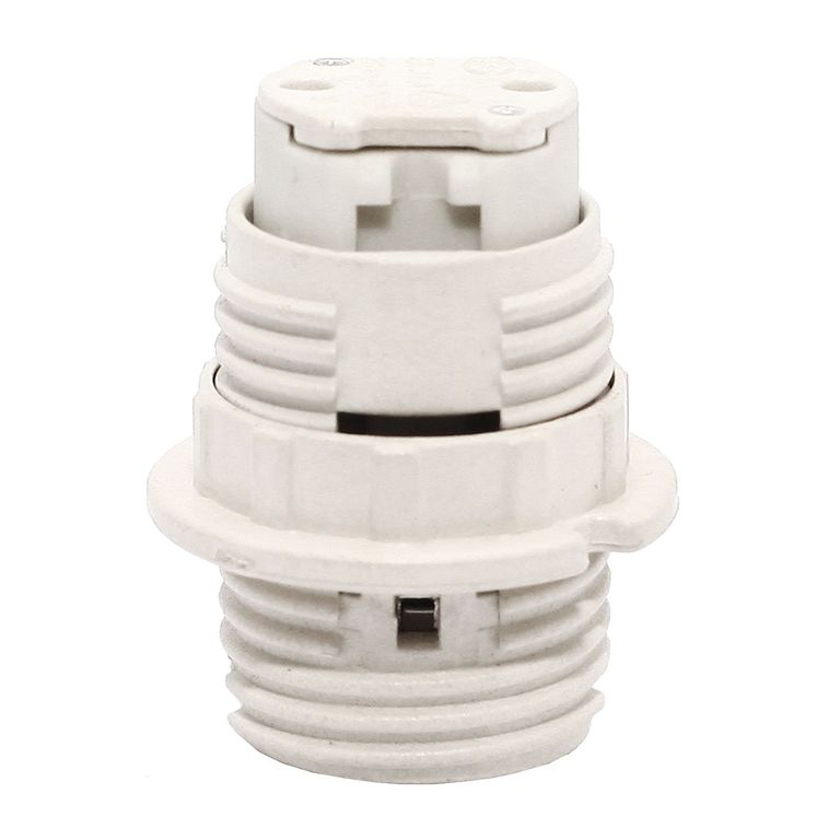 Soquete G9 Plastico con Rosca (6 Pzas)