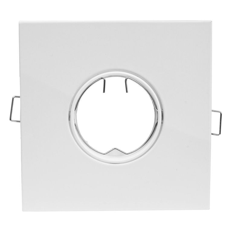 Spot Light Zamac Cuadrado 11.5cm Blanco (6 Pzas)