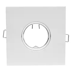 LA ROCHELLI - Spot Light Zamac Cuadrado 11.5cm Blanco (6 Pzas)