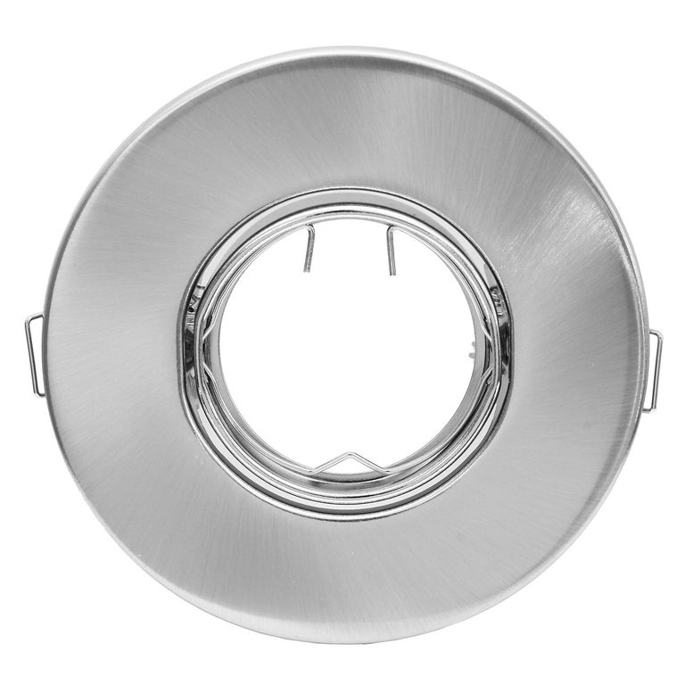 Spot Light Metal Redondo 11cm Niquel Mate (6 Pzas)