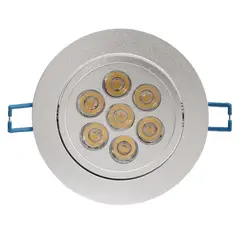 LA ROCHELLI - Led Spot Light Luz Calida 7x1w 11cm Empotrado