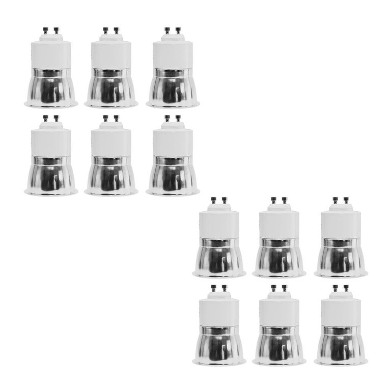Set x12 Foco Ahorrador Gu10 11w Luz Calida