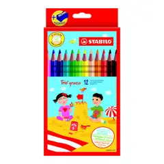 STABILO - Colores Trio Grueso en Caja x 12