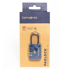SAMSONITE - Candado Global TA Combilock 3 Dial TSA Midnight Blue