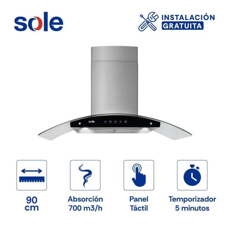 Campana Extractora Venus Classic 90 Cm