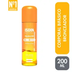 ISDIN - Fotoprotector Hydrooil SPF50 200ML - Bloqueador solar corporal bifásico