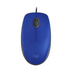 LOGITECH - Mouse Óptico M110 Interfaz USB Azul