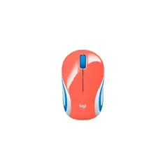 LOGITECH - Mini Mouse Inalambrico M187 Coral