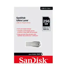 SANDISK - Memoria USB Ultra Luxe 256GB 3.1 FLASH DRIVE