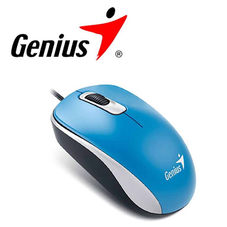 Mouse Óptico Dx-110 Azul