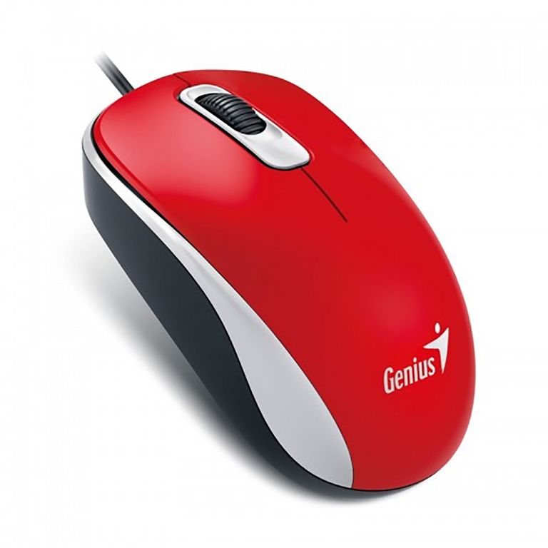 Mouse Óptico Dx-110 Rojo
