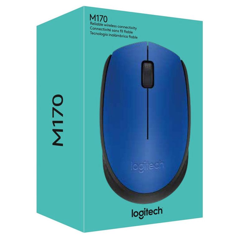 Mouse Inalambrico M170 Azul