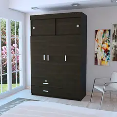 TUHOME - Ropero Manila 5 Puertas 2 Cajones