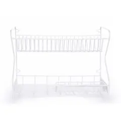 G&L HOGAR - Escurridor de 2 Niveles para 20 Platos