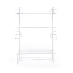 G&L HOGAR - Repisa Porta Papel Toalla con Chupones Plastificado