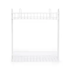 G&L HOGAR - Repisa de 2 Niveles Modelo 2 Plastificado
