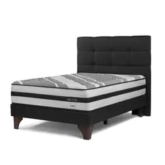 ROSEN - Dormitorio Europeo Driven Issey Grafito 2 Plz