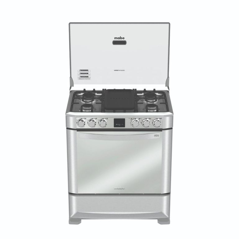 Cocina a gas 5 Hornillas 30" Acero Inox