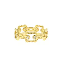 MAISHA - Anillo de Formas de Oro 18k