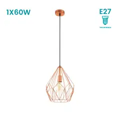 EGLO - Lámpara Colgante Carlton