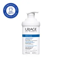 URIAGE - Xémose Relipidizante Anti-irritaciones 400ml - Crema con propiedades calmantes para pieles muy secas