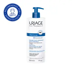 URIAGE - Xémose Bálsamo Oleo-Calmante Anti-Picor 500ml - Bálsamo oleoso protector para pieles muy secas