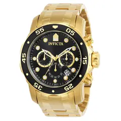 INVICTA - Reloj 72 Hombre Dorado Quartz