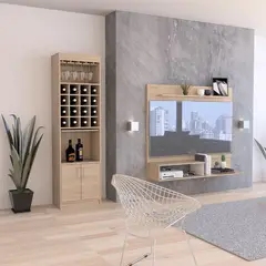 TUHOME - Panel Tv 55" + Bar Kava