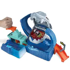 HOT WHEELS - Pista Robo Tiburón Con Lanzador