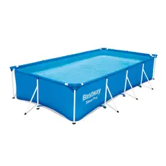 BESTWAY - Piscina Estructural Rectangular 4.00 x 2.11 x 0.81m