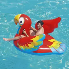 BESTWAY - Flotador Loro Peppy 2.03 x 1.32m