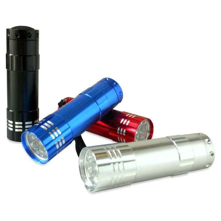 Pack 4 Linternas 9 LED