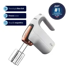 OSTER - Batidora de mano tecnología HeatSoft FPSTHMAMR