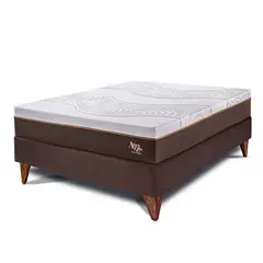 PARAISO - Cama Europea Royal Abrazzo 2 Plz + 2 Almohadas Viscoelásticas