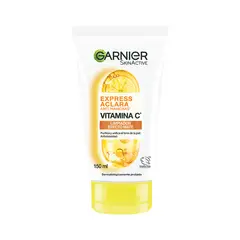 GARNIER - Gel Limpiador Express Aclara Vitamina C 150 Ml