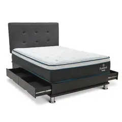 DRIMER - Dormitorio con Cajones Pure Fresh 2 Plz + 2 Almohadas