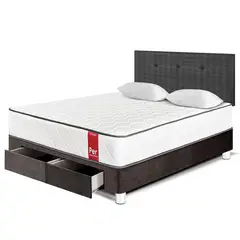 PARAISO - Dormitorio Con Cajones Per 2 Plz + 2 Almohadas + Protector