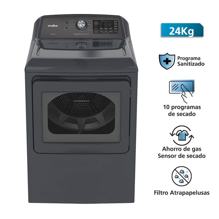 Secadora SMG17R8MSDBB0 24KG Gas- Diamond Gray