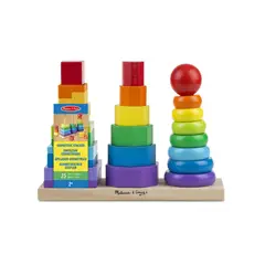 MELISSA & DOUG - Apilador De Figuras Geometrica
