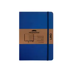 MOUSTACHINE - Libreta Classic Lino Pocket Rayas - Azulino