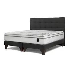ROSEN - Dormitorio Europeo Art 4 Issey Grafito Queen