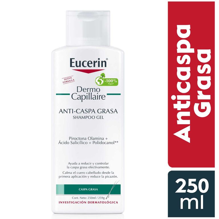 Shampoo Capilar Anticaspa Grasa