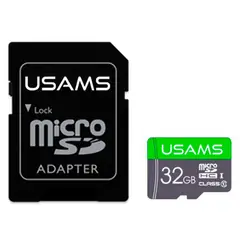 USAMS - Tarjeta Micro Sd High Speed 32G+Adapter Zb118