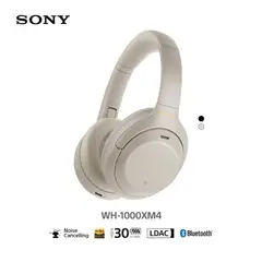 SONY - Audífonos Bluetooth WH-1000XM4 Noise Cancelling