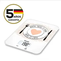 BEURER - Balanza De Cocina Love Ks19 Lv