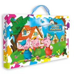 GENERICO - Rompecabezas 100 Pzas Los 3 Chanchitos