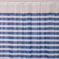 PITUKASA - Cortina Peva Rayas Azul
