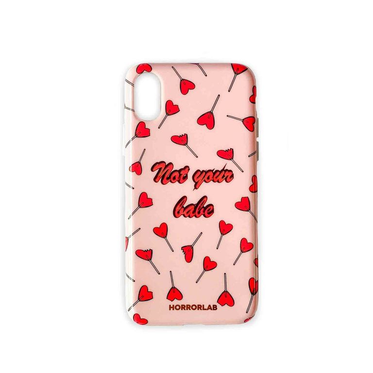 Case Funda Not babe iPhone X Xs
