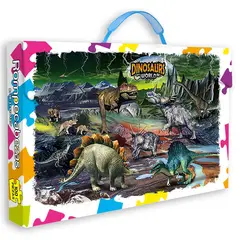 GENERICO - Rompecabezas X 100 Pzas Dinosaurs World IV